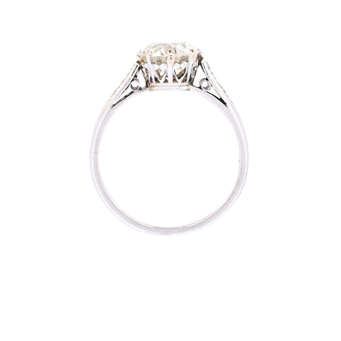 Platinum 1.52ct Diamond Solitaire Ring