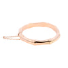 Antique 15ct Gold Oval Bamboo Bangle