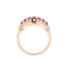 18ct Yellow Gold Ruby & Diamond Ring