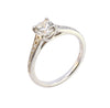 Platinum 0.96ct Solitaire Diamond Ring