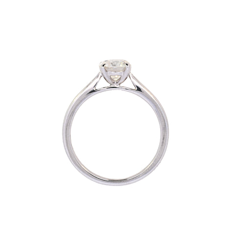 18ct White Gold 1.03ct Solitaire Diamond Ring